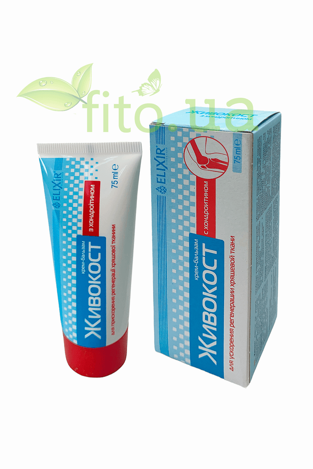 Крем для відновлення хрящової тканини Живокіст з хондроїтином, 75 мл