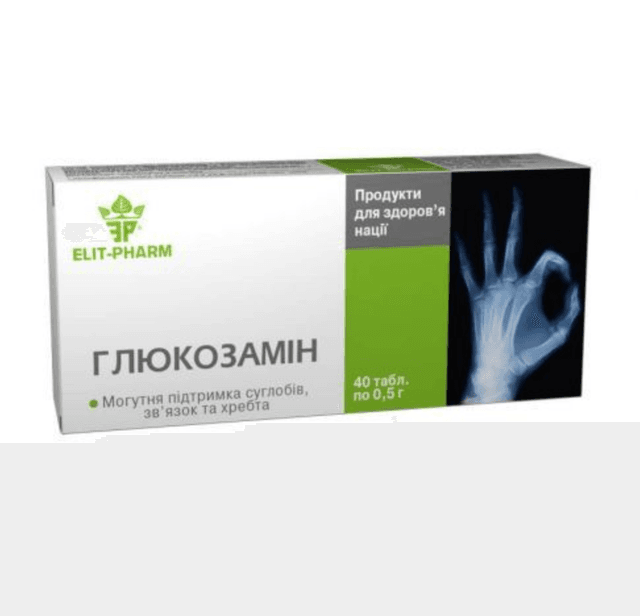 Глюкозамін для суглобів та зв'язок, 80 таблеток