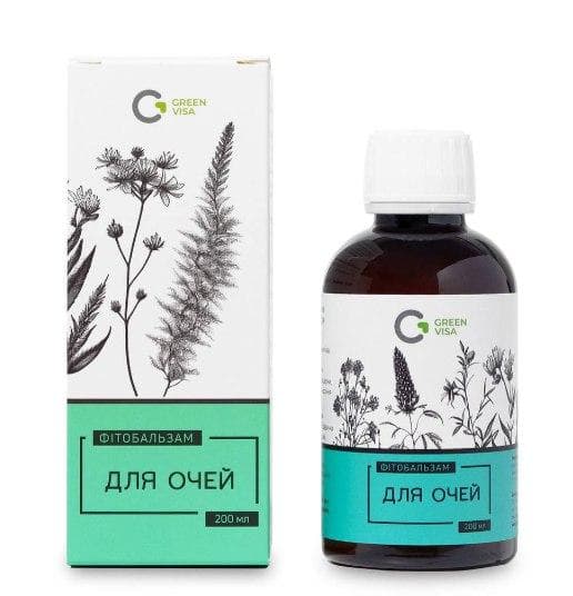 Засіб для покращення зору фітобальзам Для очей