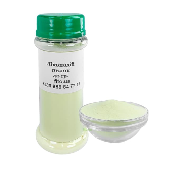 Ликоподій пилок 40 гр у баночці з ситом