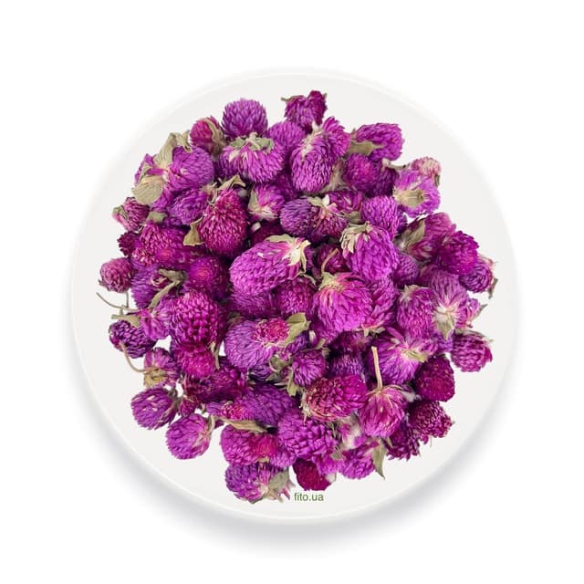 Гомфорна сухоцвіт чайна квіти їстівна бутони 50 грамів