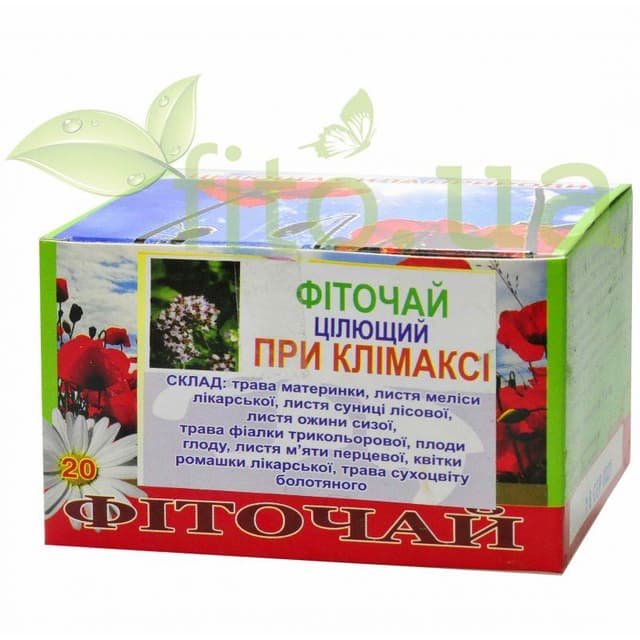 Трав'яний збір при клімаксі, 20 ф/пакетів
