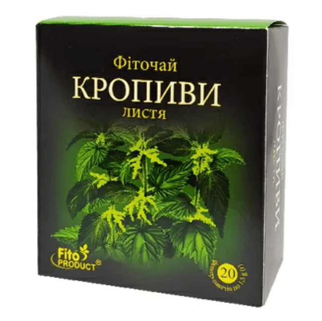 Кропива лист фіто чай 20 пакетиків Фітопродукт