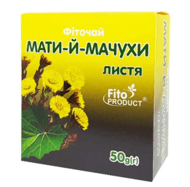 Мати-і-мачуха лист 50 гр фіточай Фітопродукт