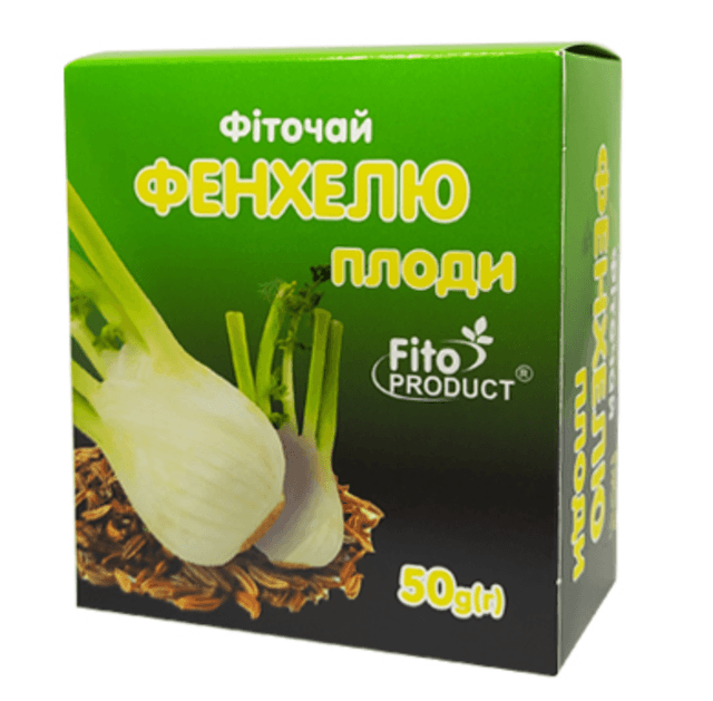 Плоди фенхелю фиточай 50 гр
