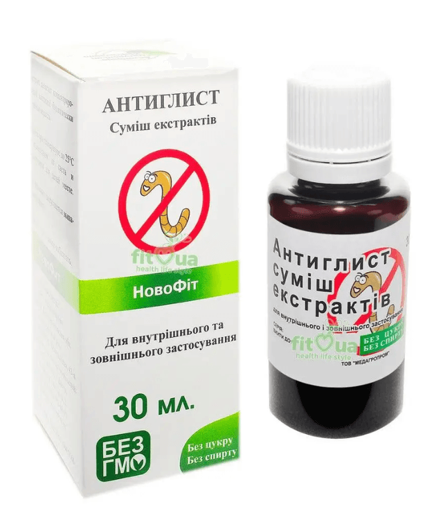 Антипаразитарный сбор Антиглист капли (смесь экстрактов) 30 мл