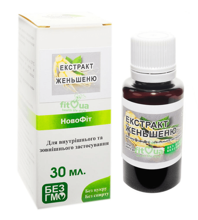 Корінь женьшеню екстракт, 30 мл
