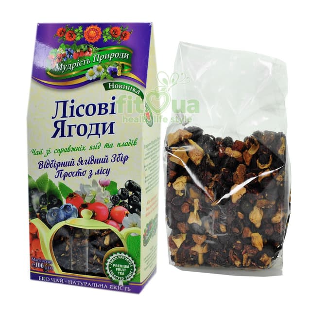 Ягідний чай Лісові ягоди, 100 гр