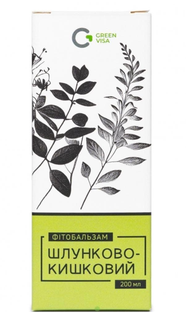 Фітобальзам Шлунково-кишковий, гастрит, виразка шлунка