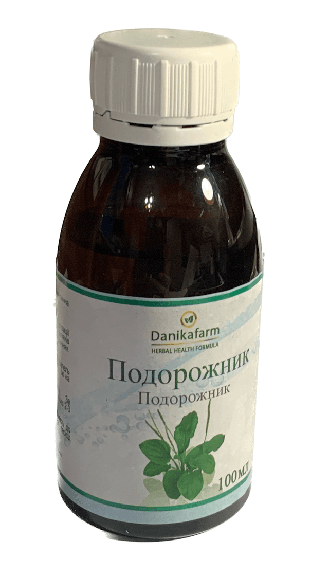 Подорожник краплі екстракт БАЖ, 100 мл свіжий термін