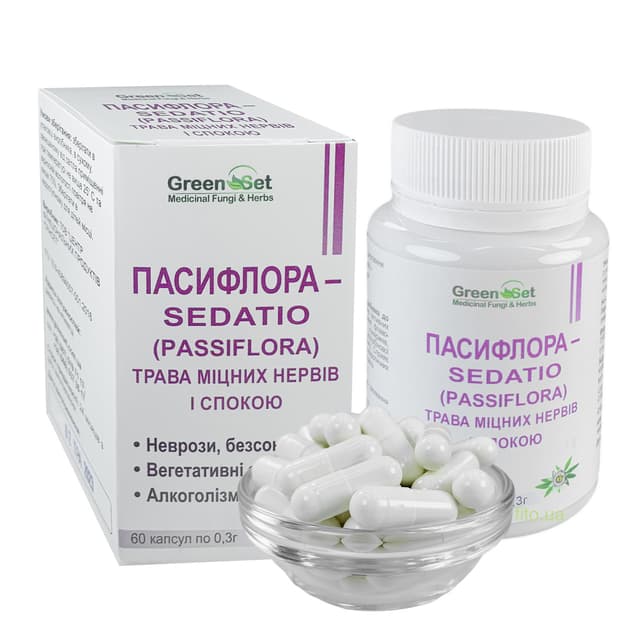 Пасифлора 60 капсул Грін сет