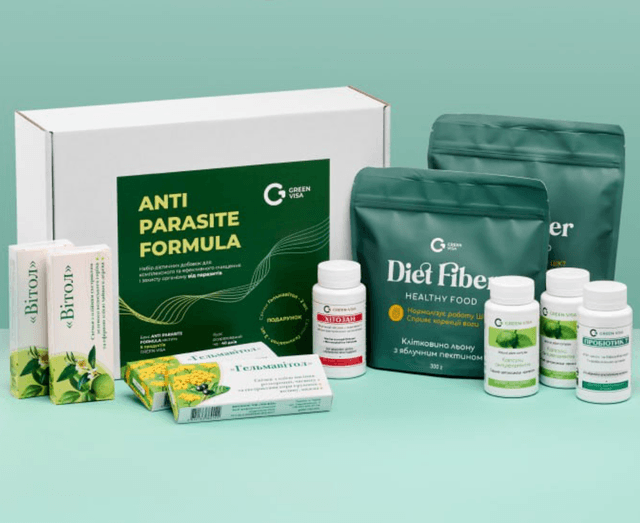 Антипаразитарний комплекс Грін віза Детокс