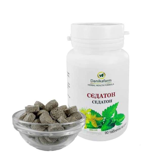 Седатон таблетки від депресії 90 шт. свіжий термін