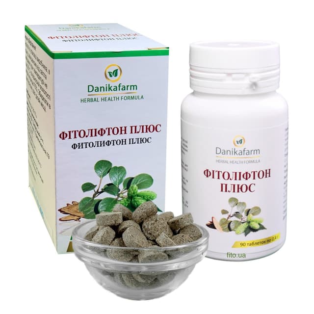 Фітоліфтон плюс таблетки від припливів 90 шт. по 0.4 г